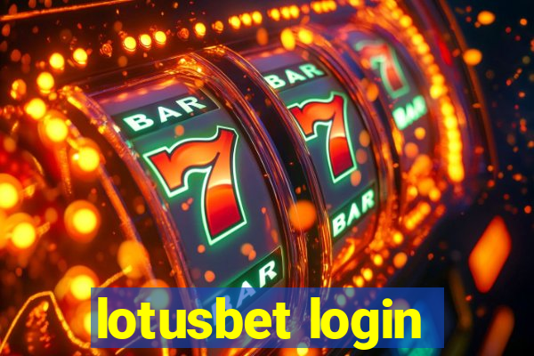 lotusbet login